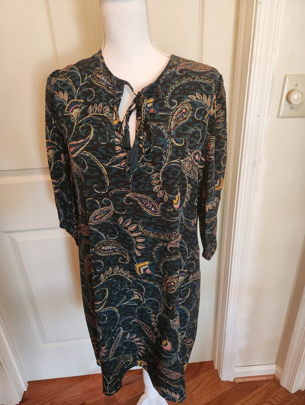 Johnny Was Silk Dress Small